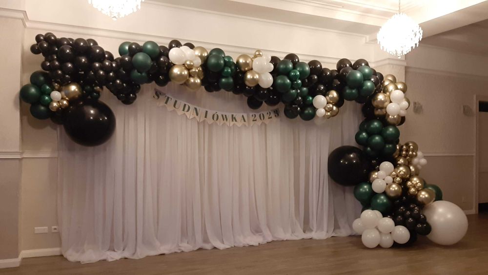 Ścianka do zdjęć kurtyna 500X250 wynajem tło STUDNIÓWKA PÓŁMETEK