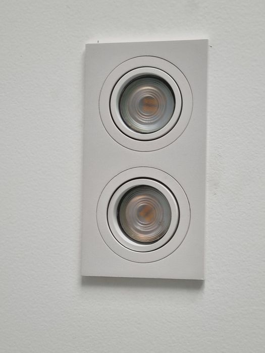 Zestaw 3 nowych lamp Azzardo Caro kolor biały