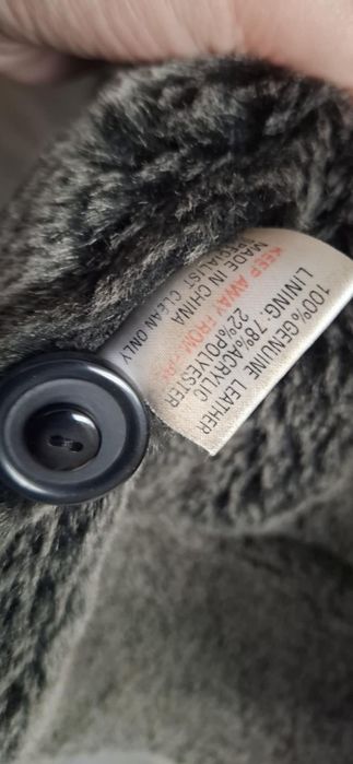 Ocieplana męska skóra stan bdb/idealny