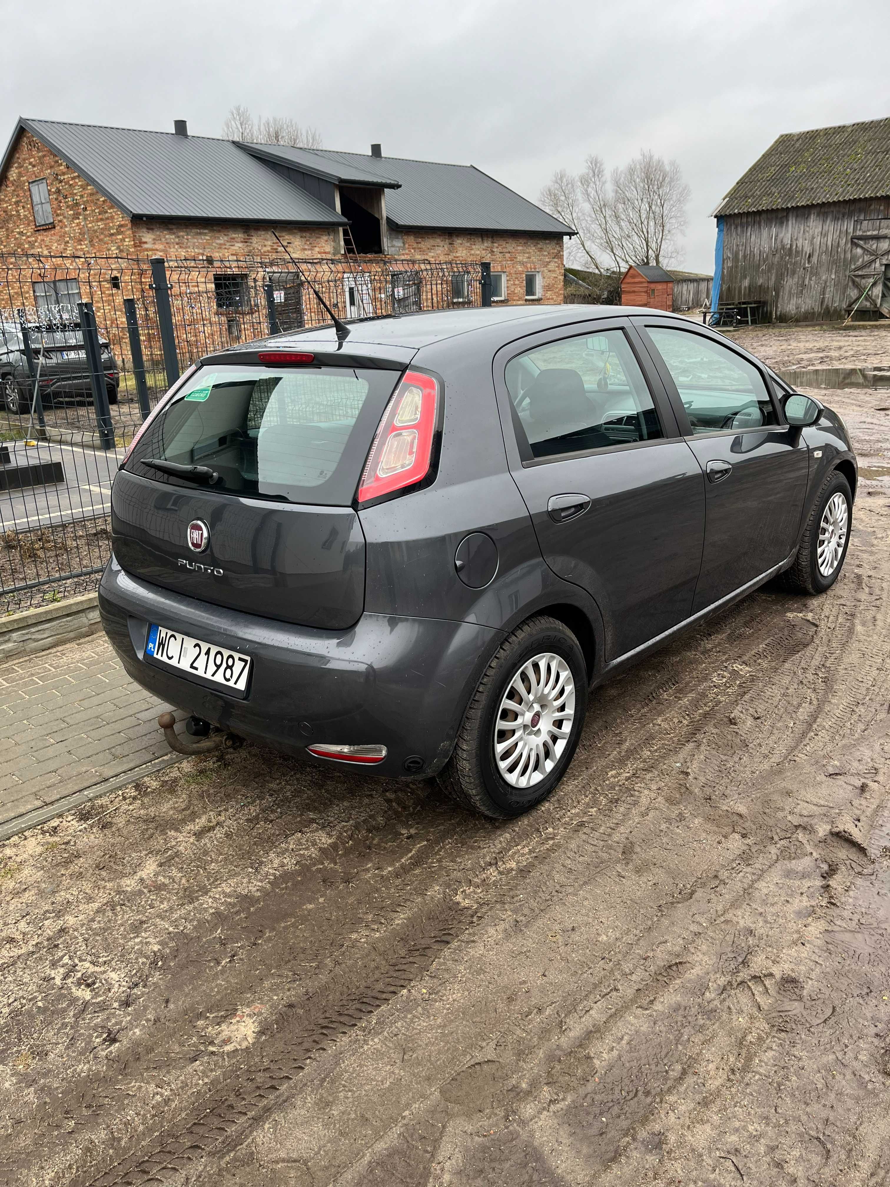 Fiat Grande Punto 1.2, gaz, 1 właściciel, hak,