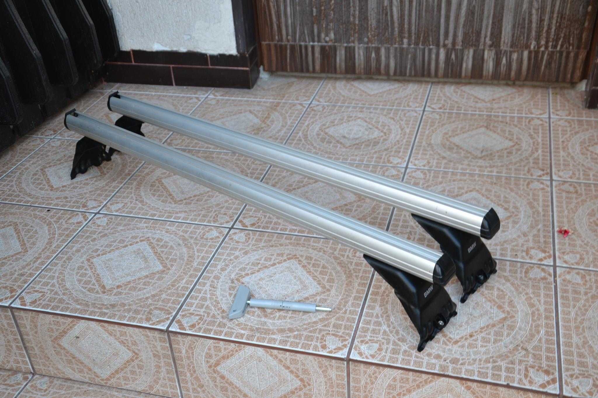 BMW E39,E46 ORYGINALNY Bagażnik,Relingi Belki bazowe,Poprzeczki