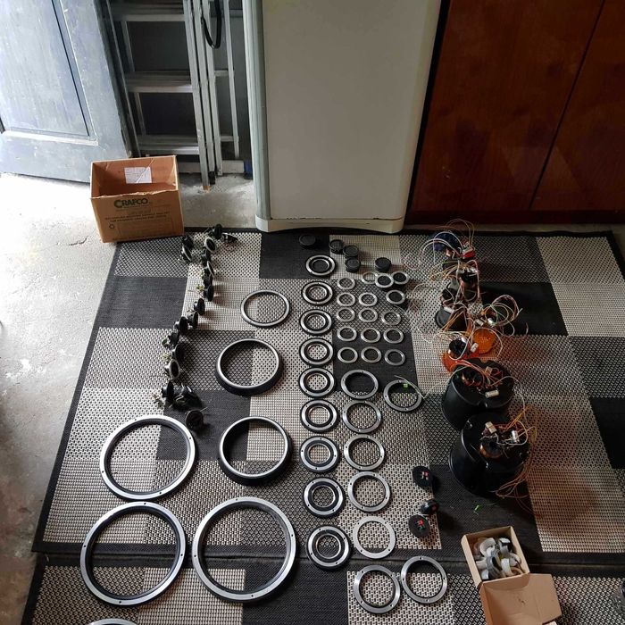 Głośniki Pierścienie Części Tonsil Altus 75/110/140