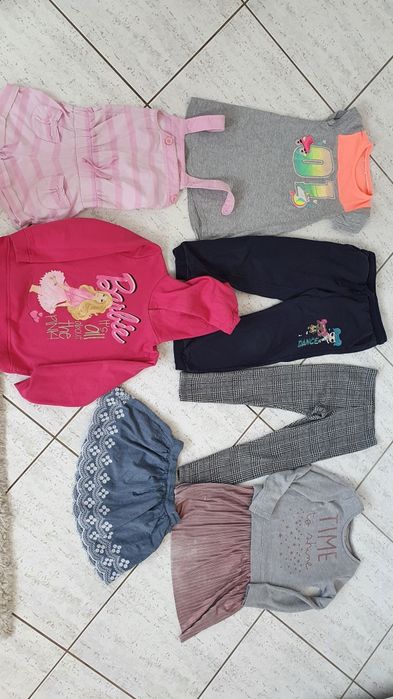 Zestaw ubrań sukienka dres kombinezon cool club i inne rozmiar 122
