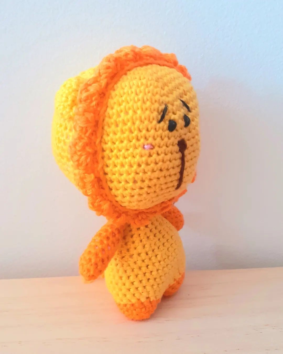 Amigurumi (peluche em crochet) Leão