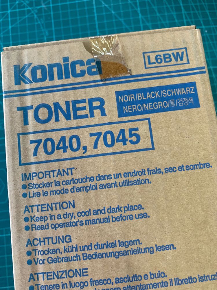 Konica Minolta L6BW 7040/7045 toner preto