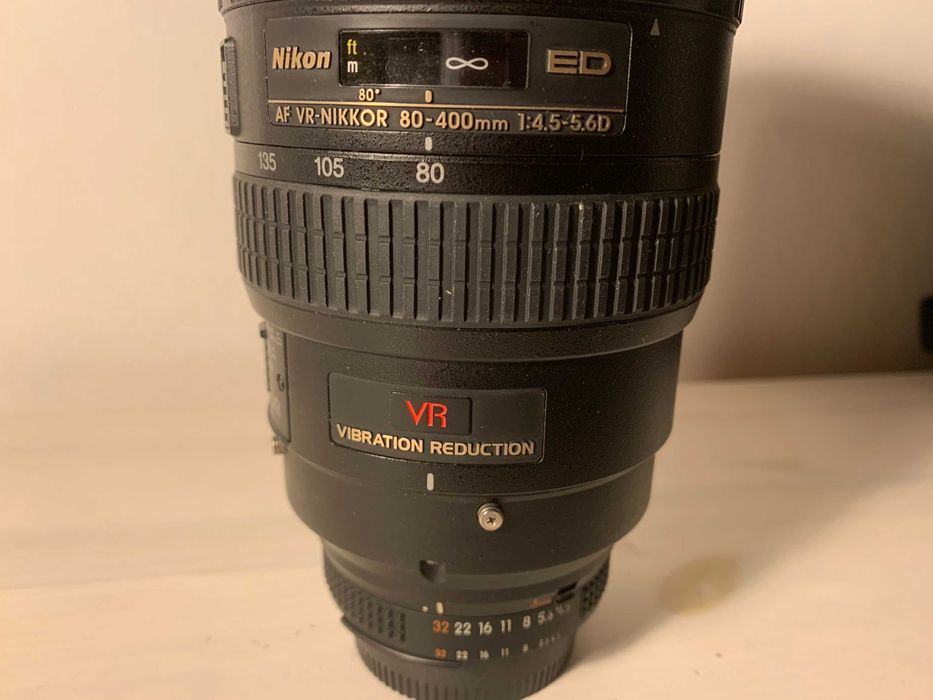 Nikon AF Nikkor 80‑400 mm f/4.5‑5.6D ED VR używany