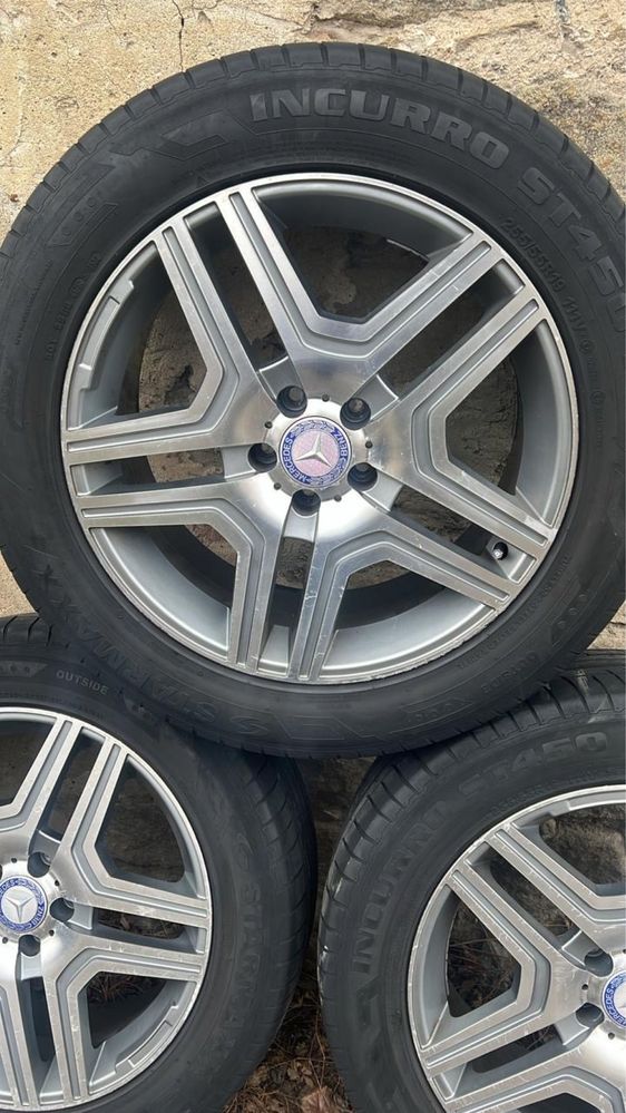 Оригінальні титанові диски на Mercedes ml 164-166