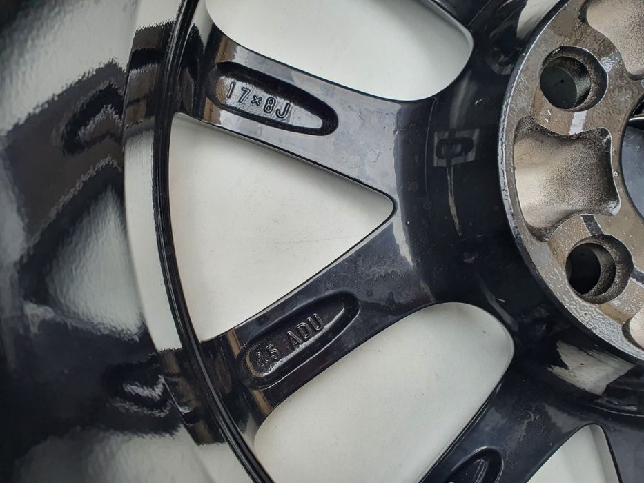 LEXUS 17" f-sport 5x114,3 felgi aluminiowe 8J czarny polysk