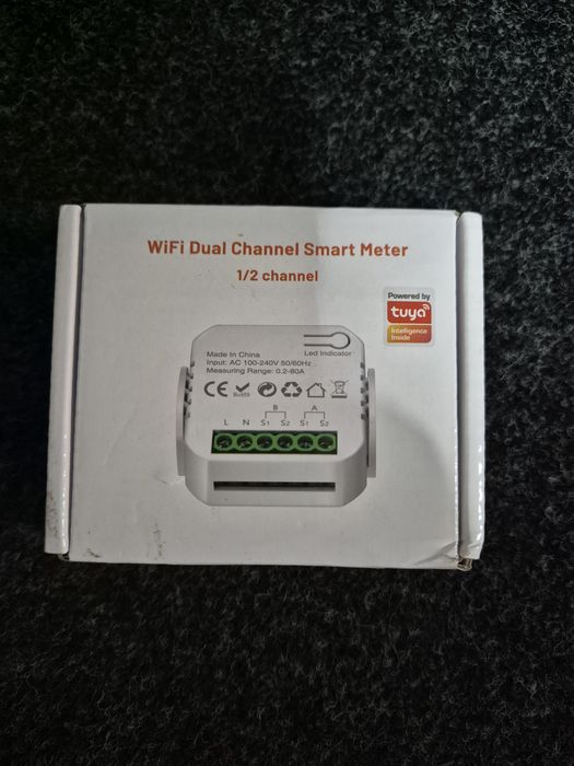 Medidor de Energia Inteligente (Smart Meter) Dual Channel WiFi