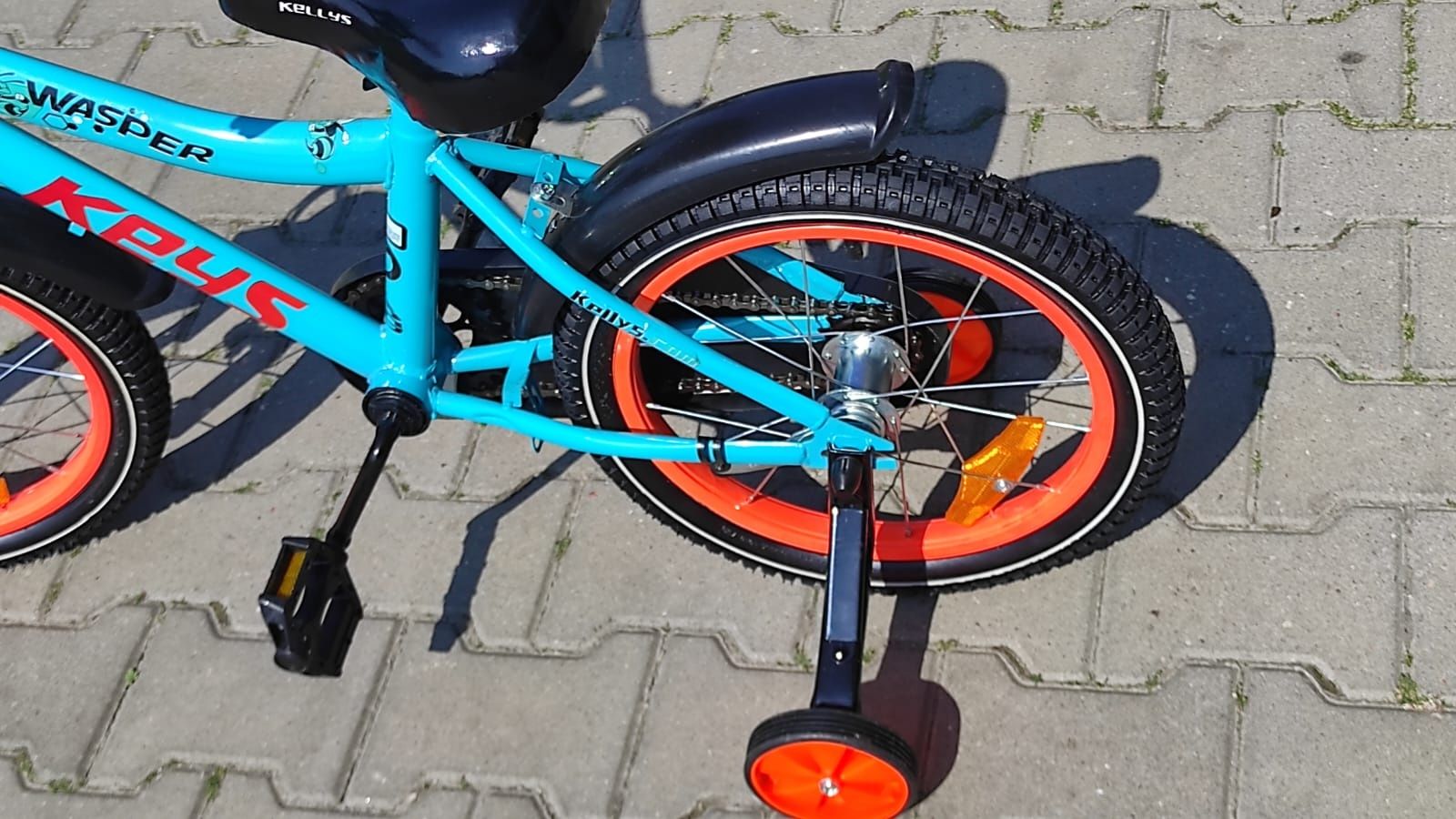 Rower dziecięcy 16 cali keys wasper BMX niebieski