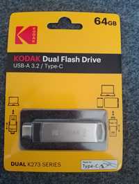 Флешка Kodak USB/TypeC 64gb(швидка USB 3.2)