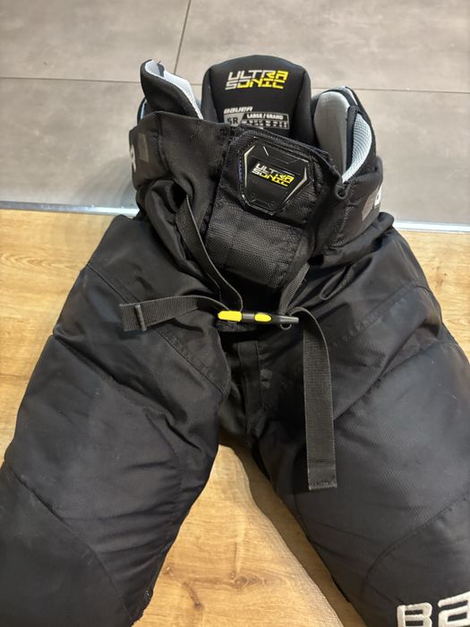 Spodnie hokejowe bauer ultrasonic sr. L