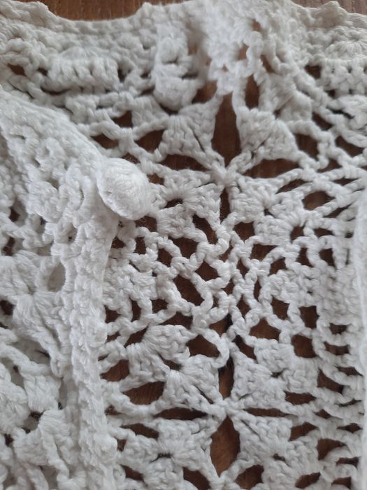 Bluzka top szydełkowy S /M 100 %bawełna