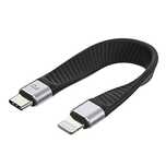 mytysun Krótki kabel do Iphone Ipad Lightning typu C certyfikat MFi