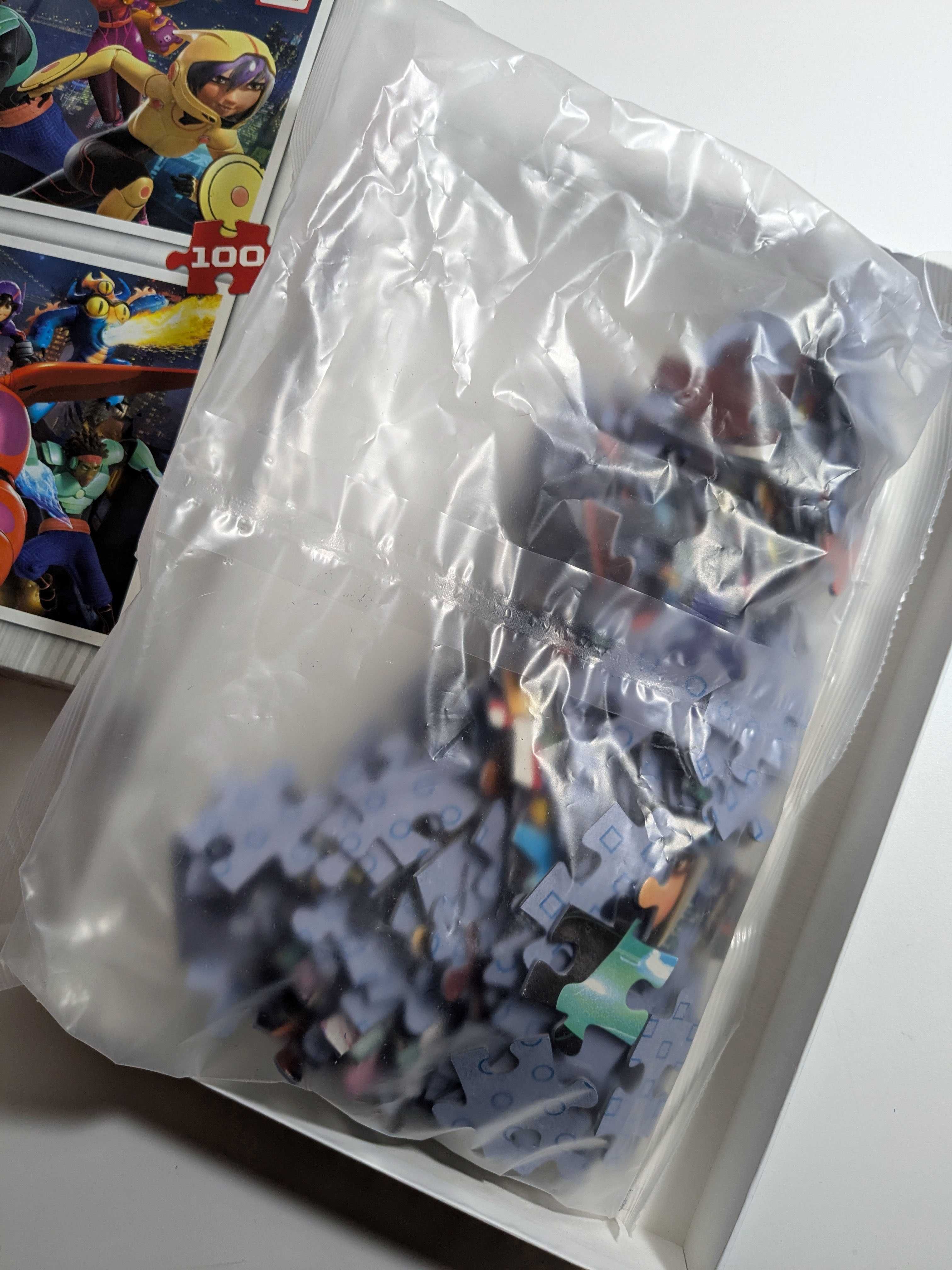 2 Puzzles Disney “Big Hero 6” (6-8 anos) NOVO