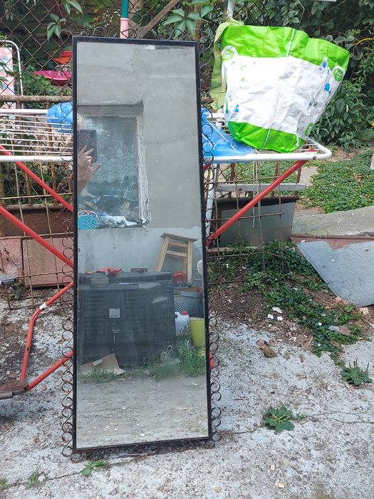 Stare lustro duże z czasów PRL