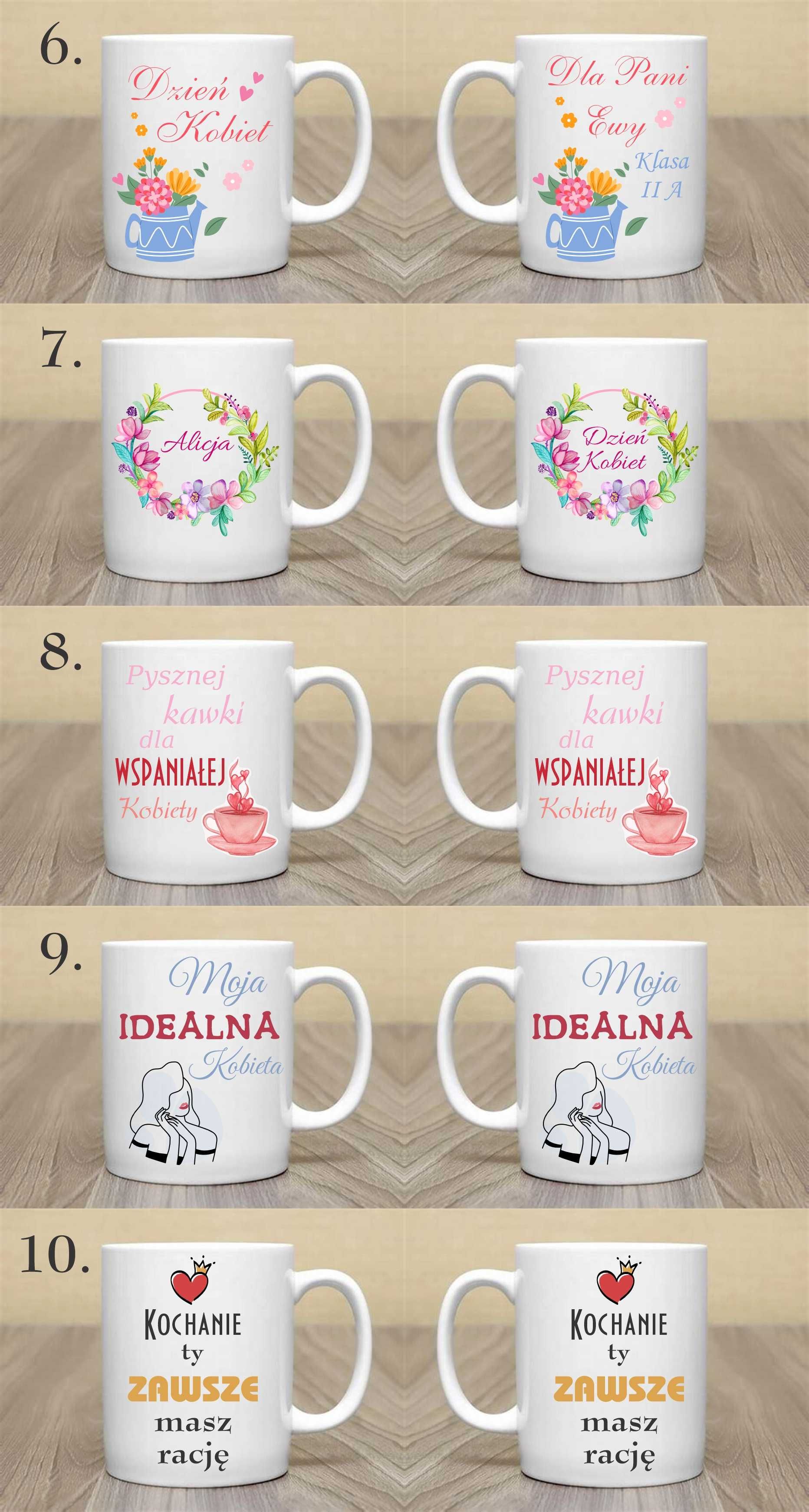 KUBEK DZIEŃ DZIECKA DLA DZIEWCZYNKI imię personalizacja do szkoły