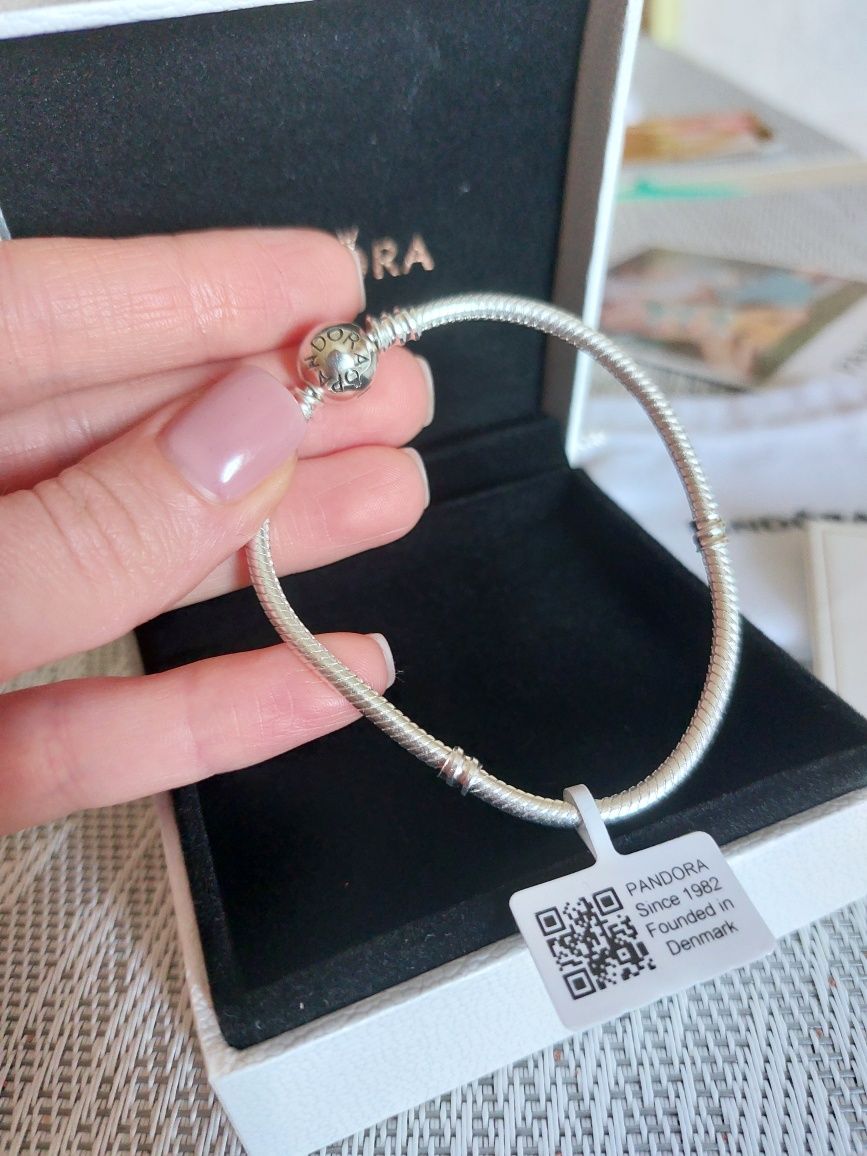 Браслет Pandora,м'який 19 см