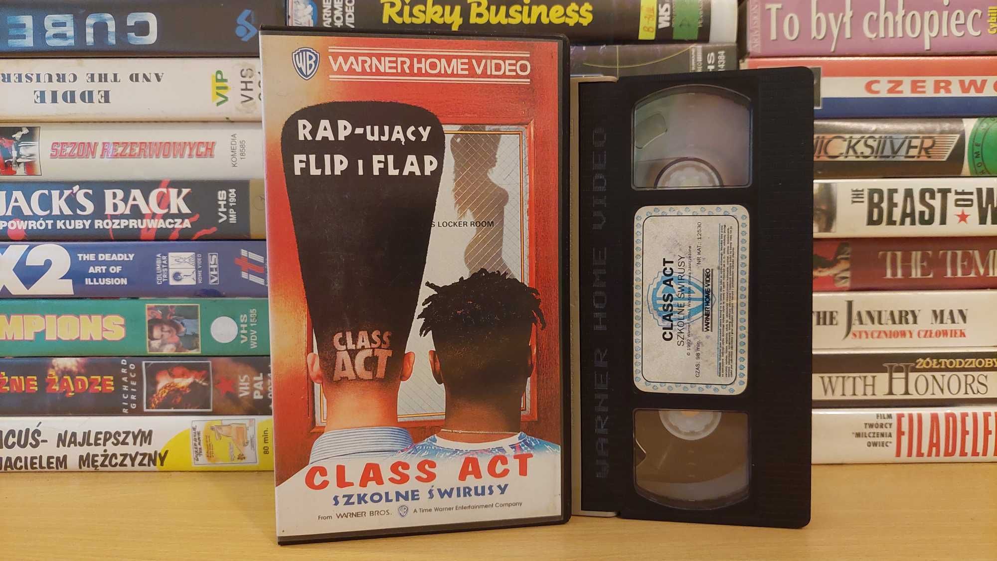 Szkolne Świrusy (Class Act) - VHS
