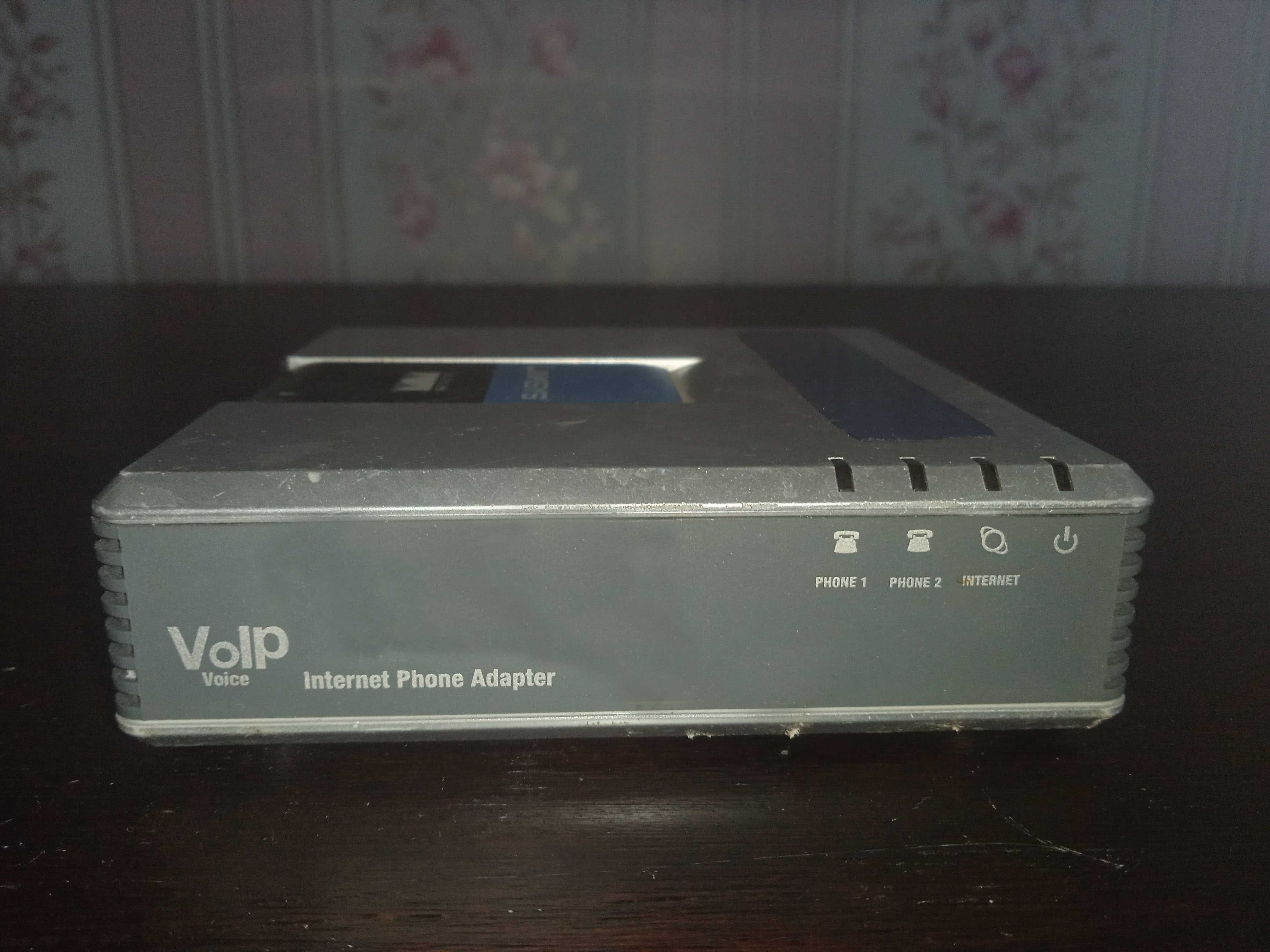 Адаптер LINKSYS PAP2 PAP2-NA VOIP Phone Voice Adapter 2 FXS