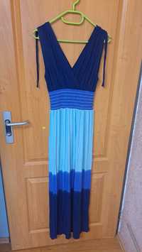 Sukienka letnia maxi xs/s grecka