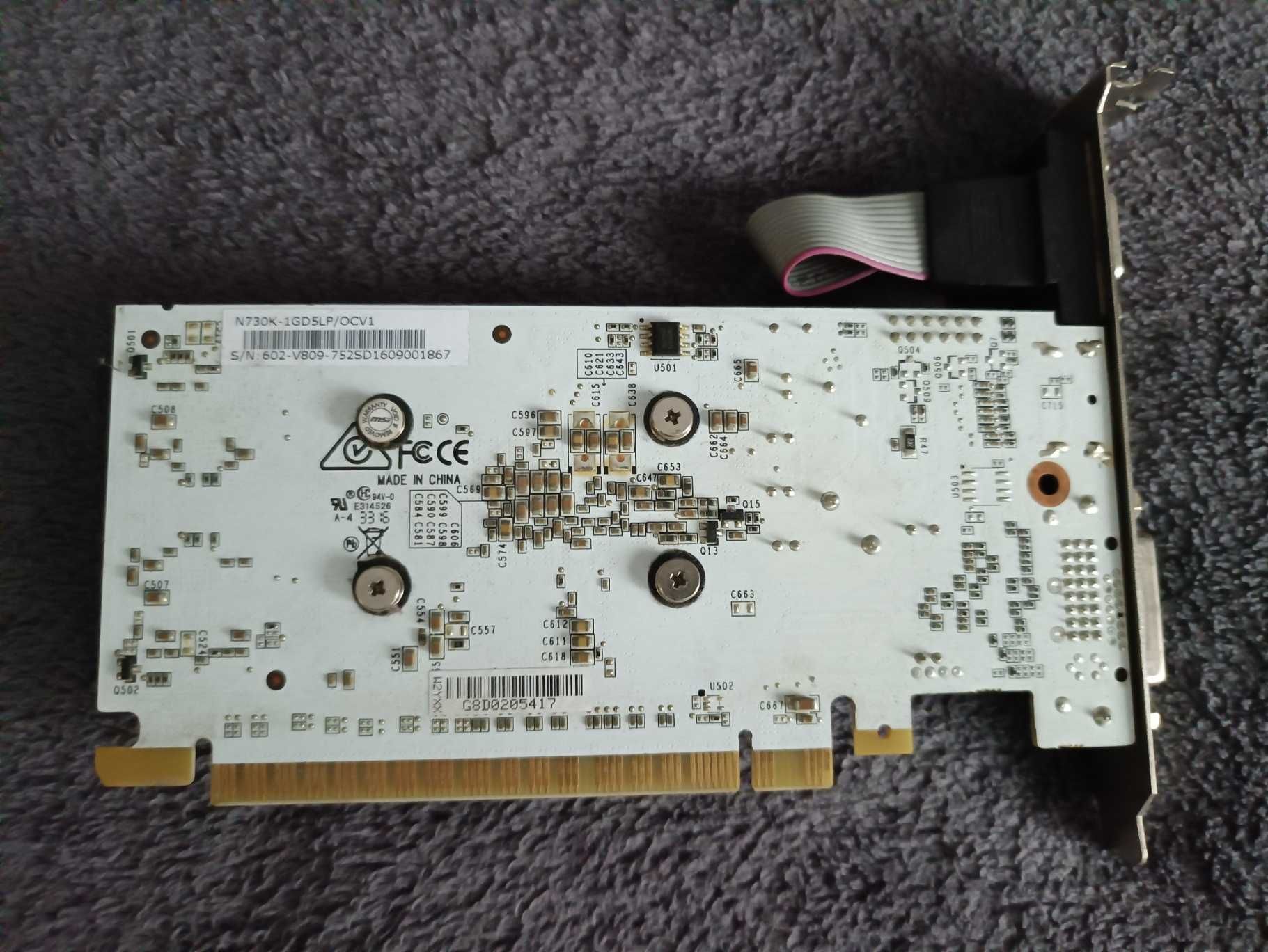 procesor G4560, MSI GeForce GT 730, komputer na części