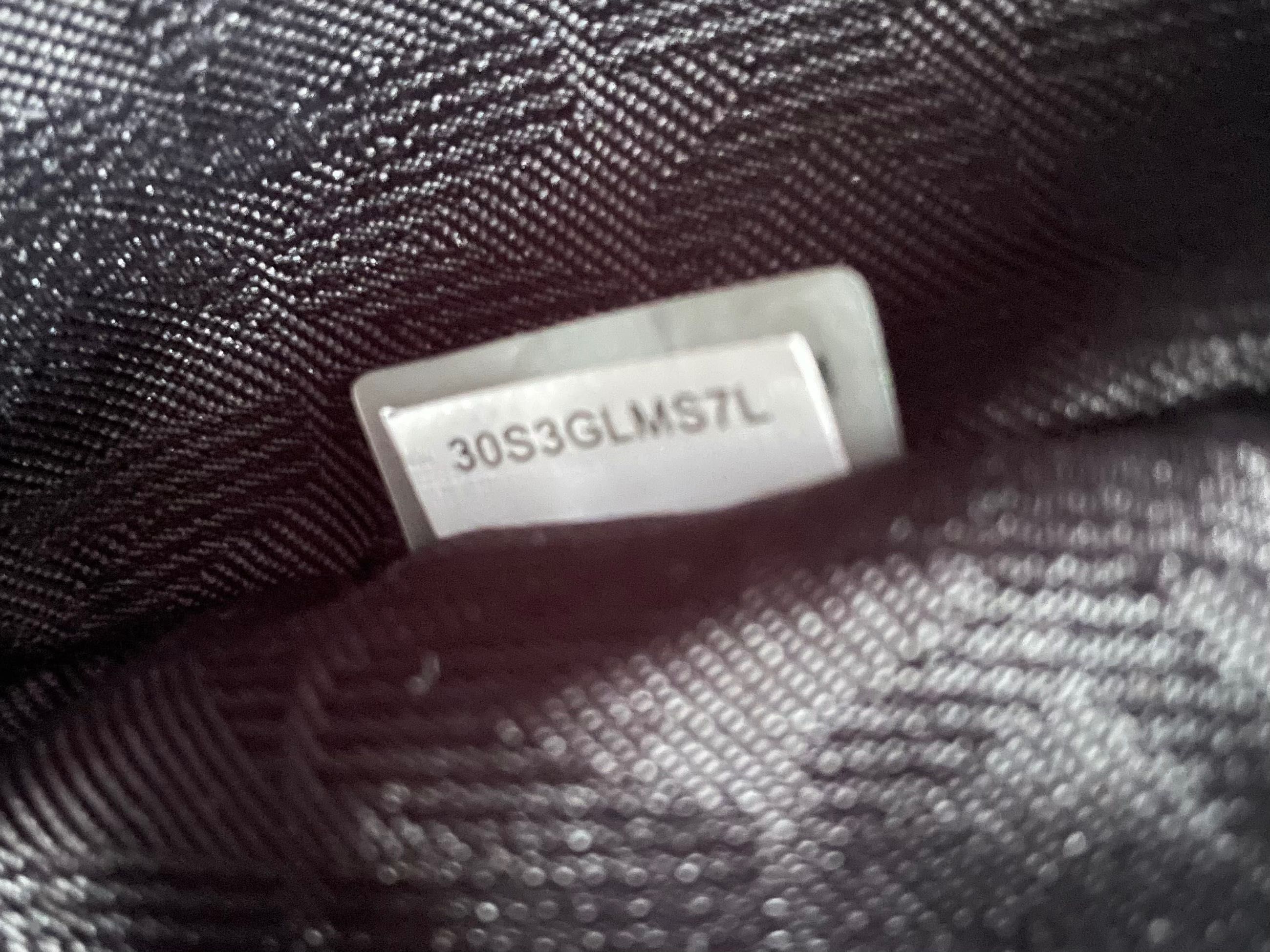 Mala satchel de pele preta da Michael Kors (selma) como nova
