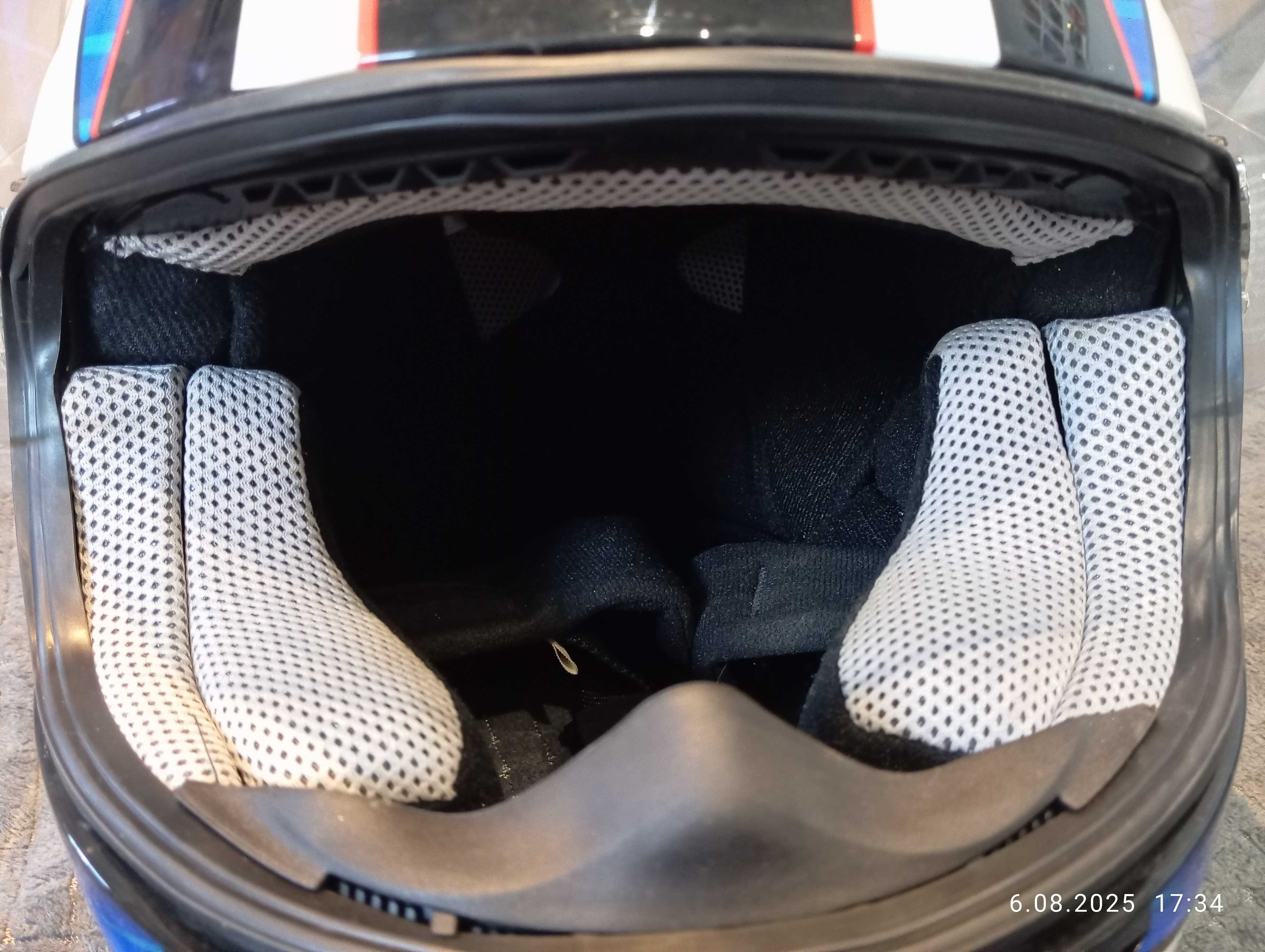 Kask motocyklowy XS