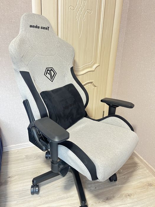 Комп'ютерне крісло Anda Seat Phantom 3 70x55x134 см ігрове, сіре