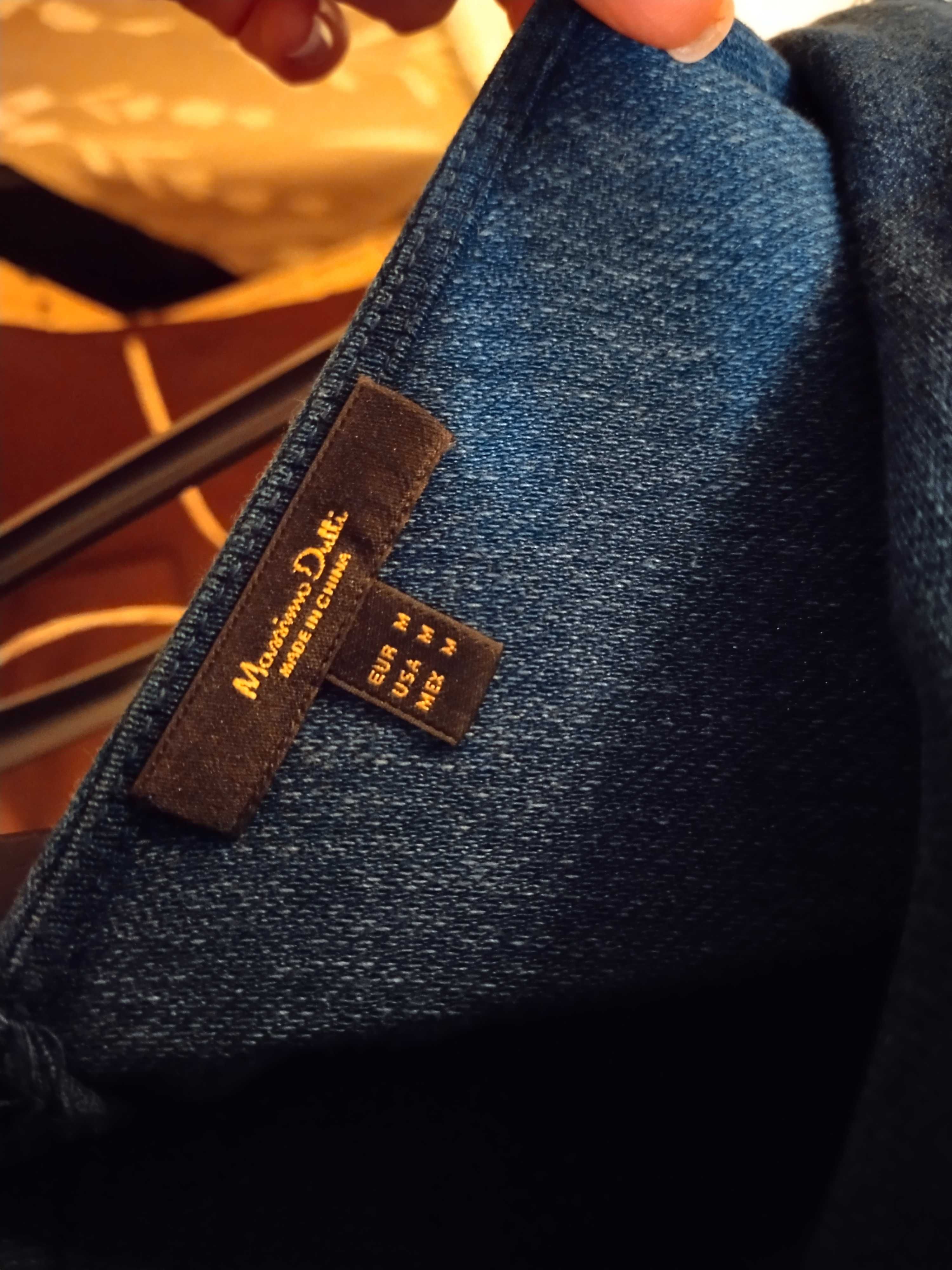 Jeansowa sukienka Massimo Dutti r.M Tommy Jeans