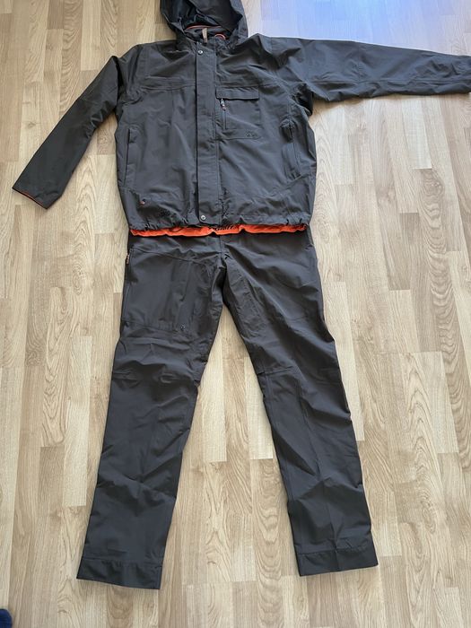 Kurtka spodnie graff dla wedkarza lub mysliwego