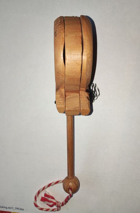 Испанские кастаньеты на палочке Mallorca