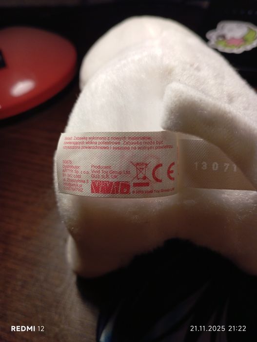 Biały kotek interaktywny