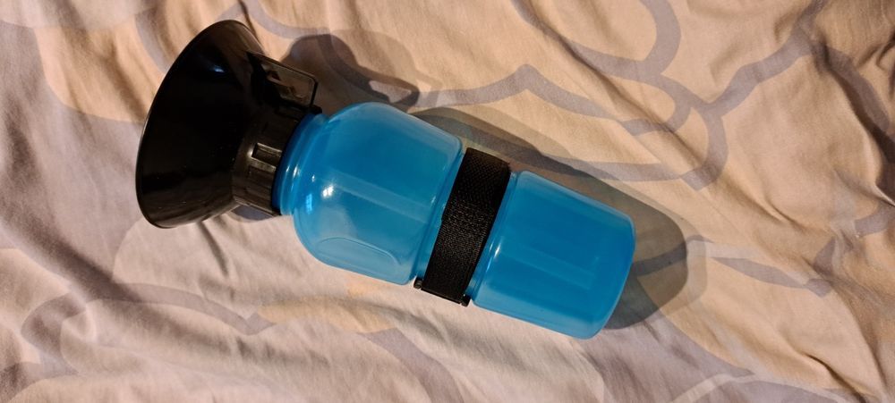 Butelka bidon na wodę nowy gadżet dla psa 500ml 0.5l przenośna nowy