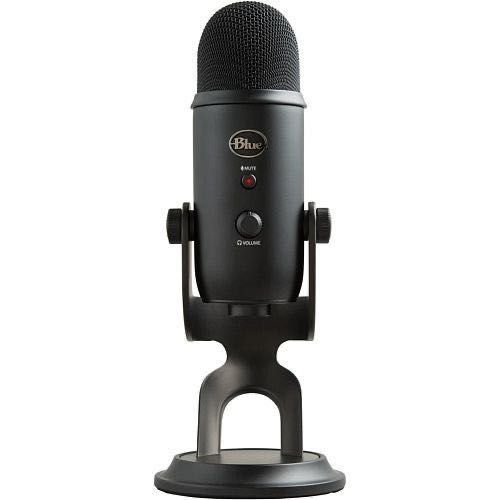 Мікрофон настільний студійний/для ПК Blue Yeti Blackout (б/у як новий)