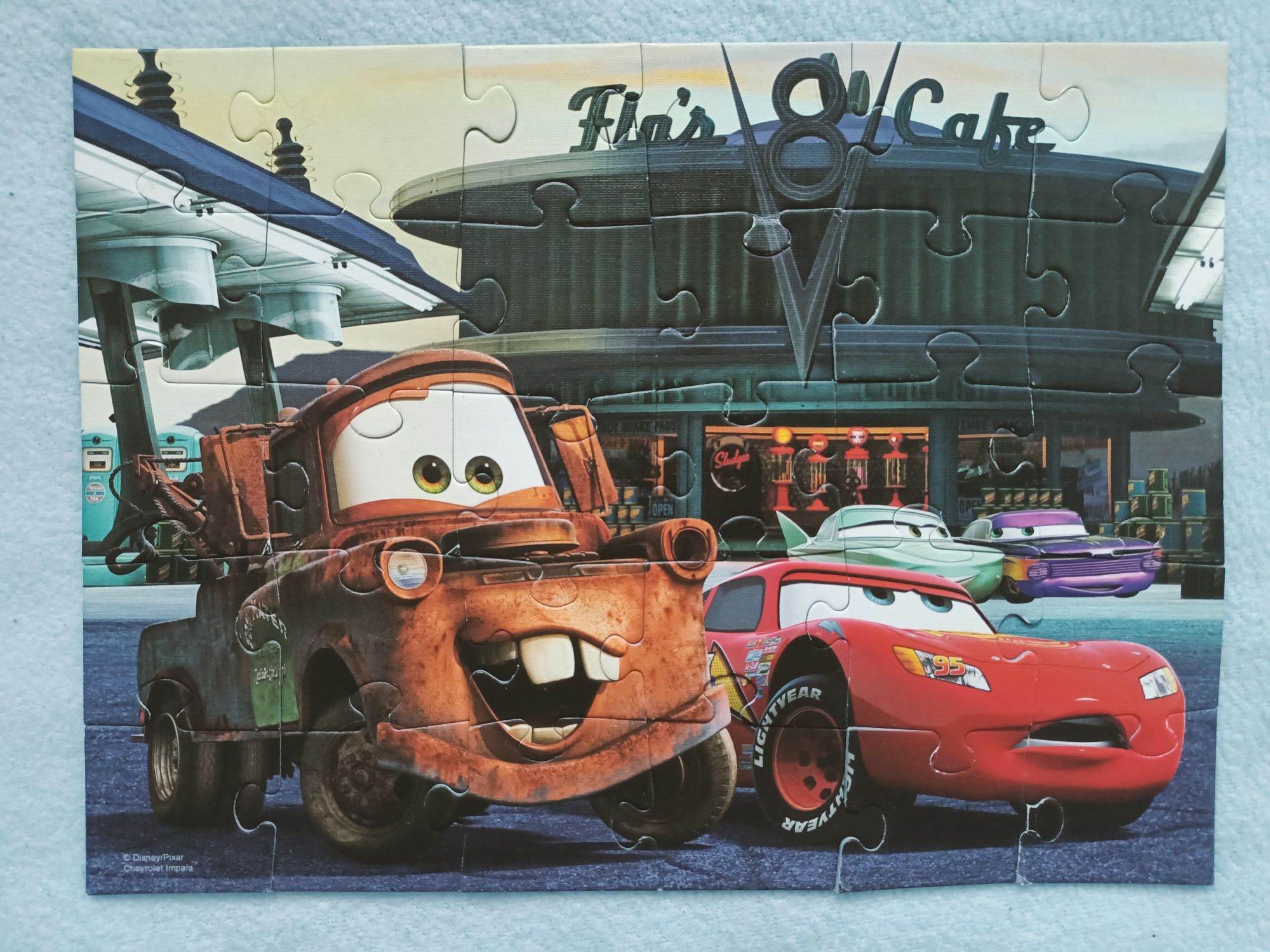 Puzzle Cars, McQueen, Auta