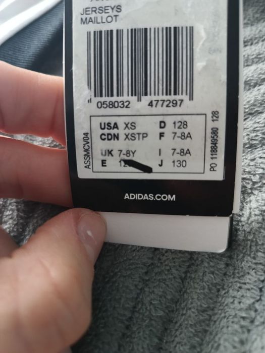 Nowa oryginalna z metką Legia XS koszulka dla dziecka