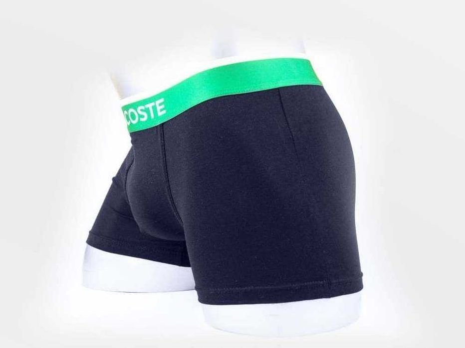 Чоловічі боксери LACOSTE. Набор мужских трусов, хлопок