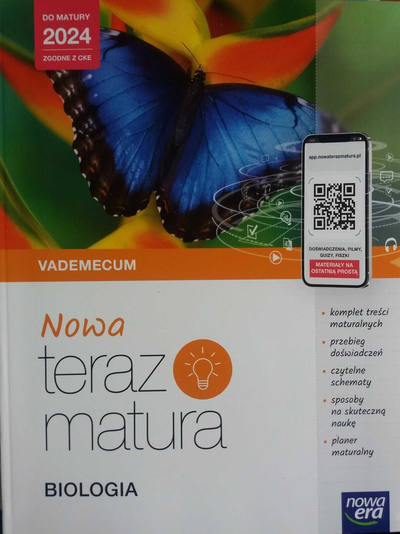 Nowa teraz matura Biologia Vademecum Nowa Era