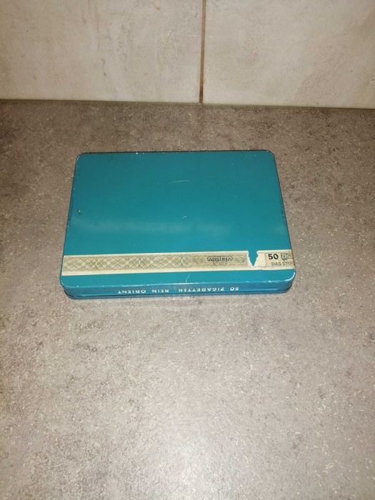 Blaszane pudełko po cygaretkach NIL Austria