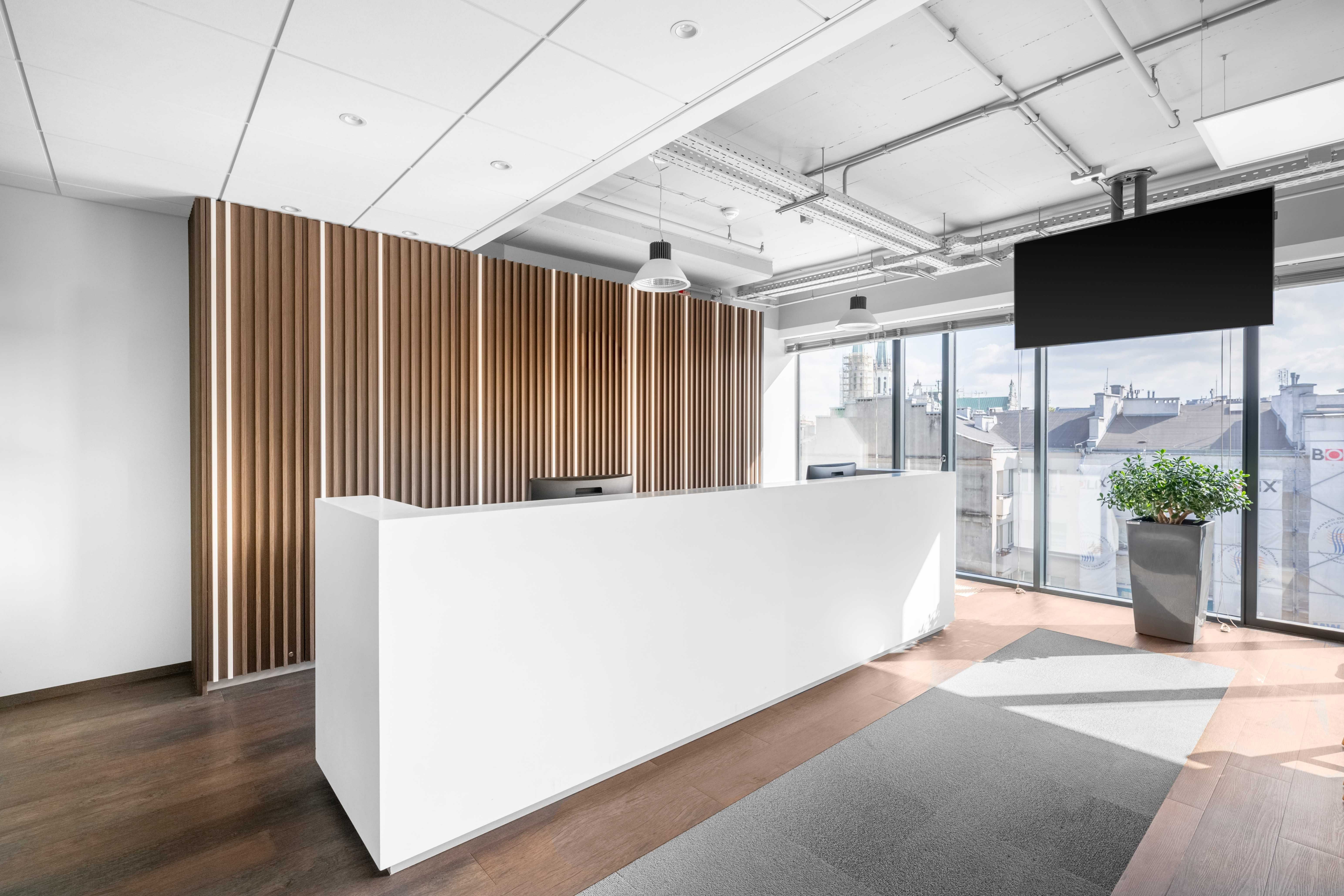 Wynajem biura w Warszawie:Znajdź 10-15 osobową w Regus Polna Corner