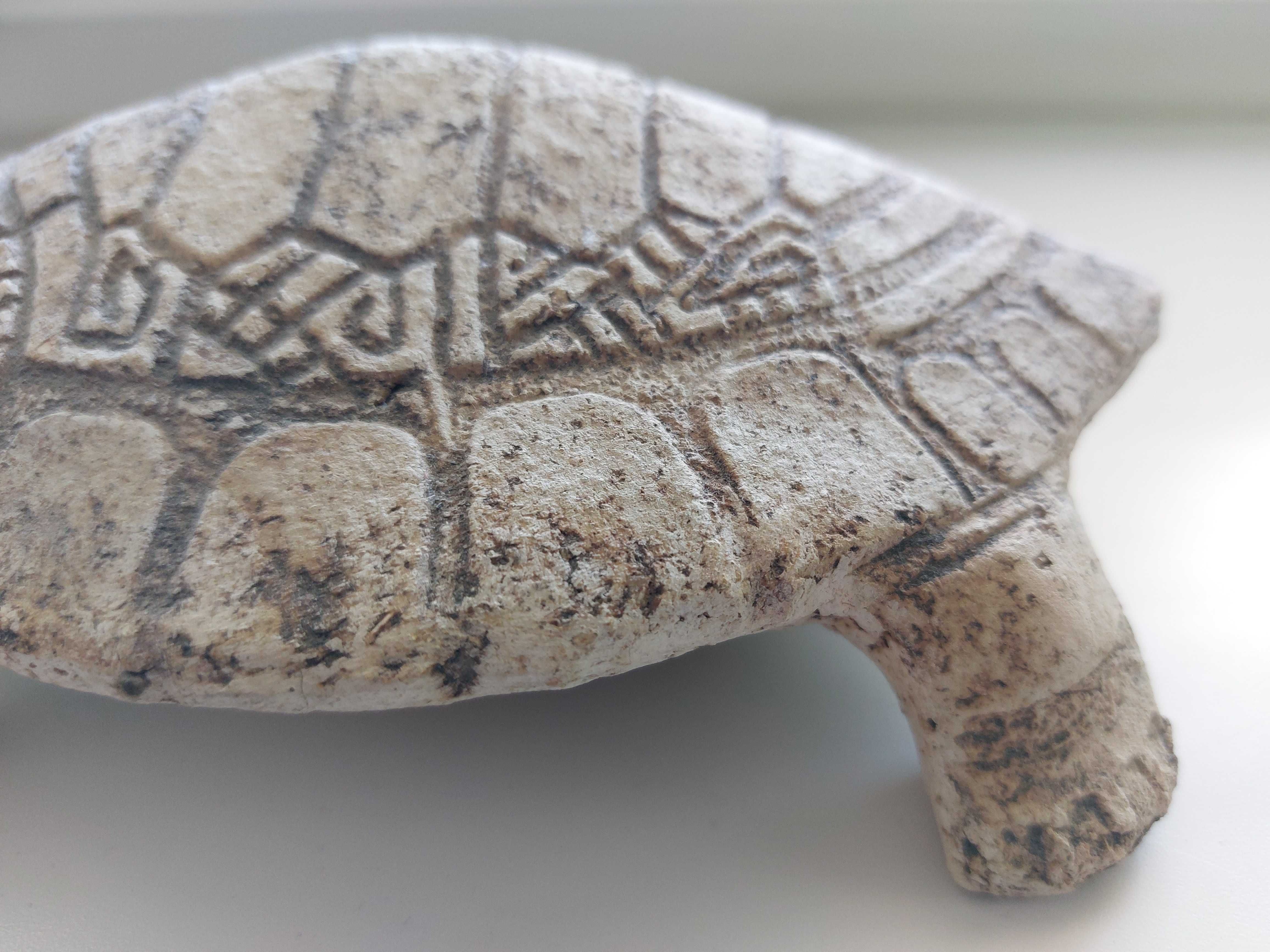 Ceramiczny żółw, rękodzieło, Wabi Sabi, Natural, Eko, Etno, Boho, Row