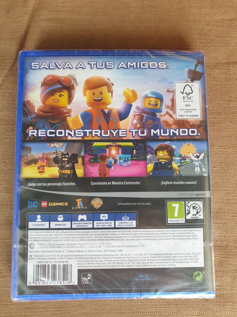 Jogos ps4 - Lego movie 2.