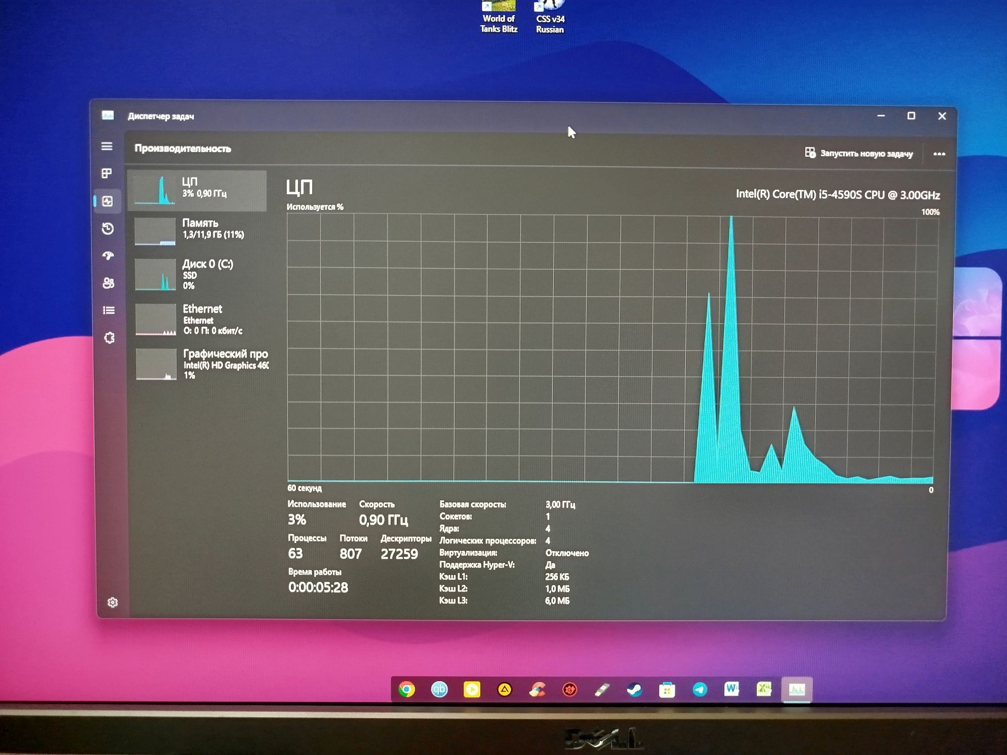 Міні ПК Hp ProDesk G1 600 mini i5
