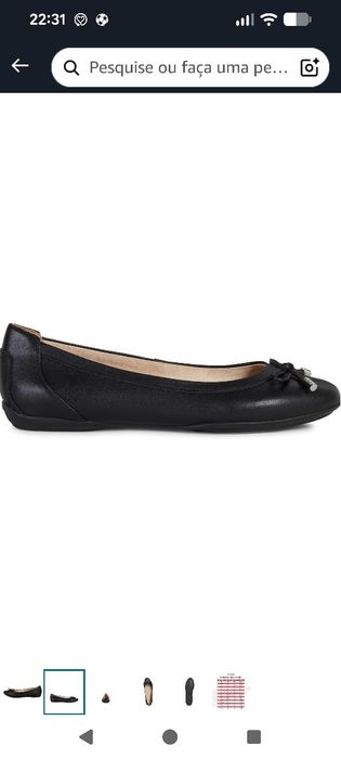 Geox D Charlene, Sapatilhas mulher, Preto