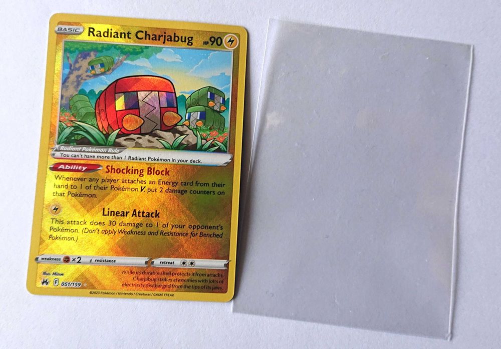 karta POKEMON - RADIANT Charjabug - 051/159