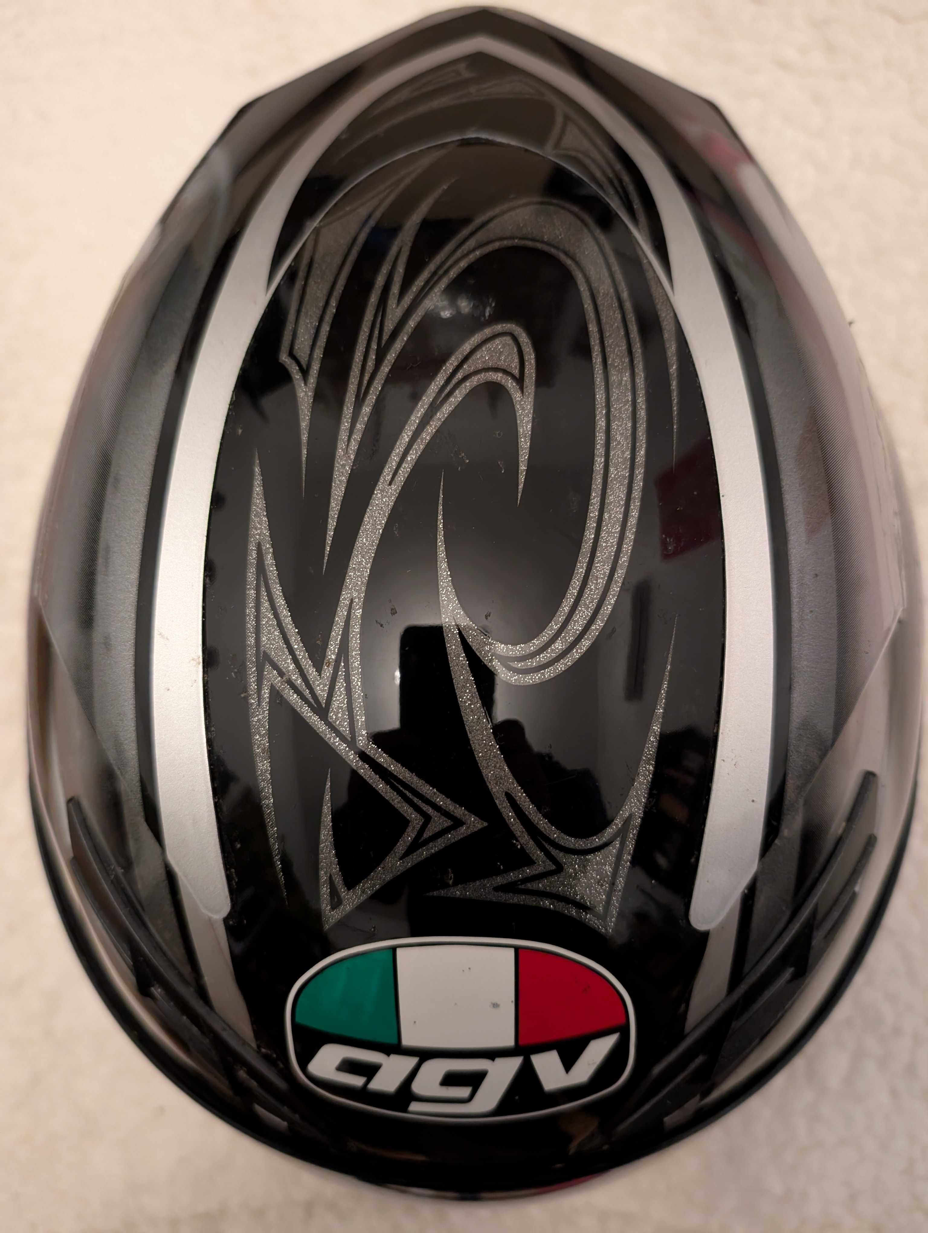 Vendo capacete AGV Stealth em carbono tamanho XL usado
