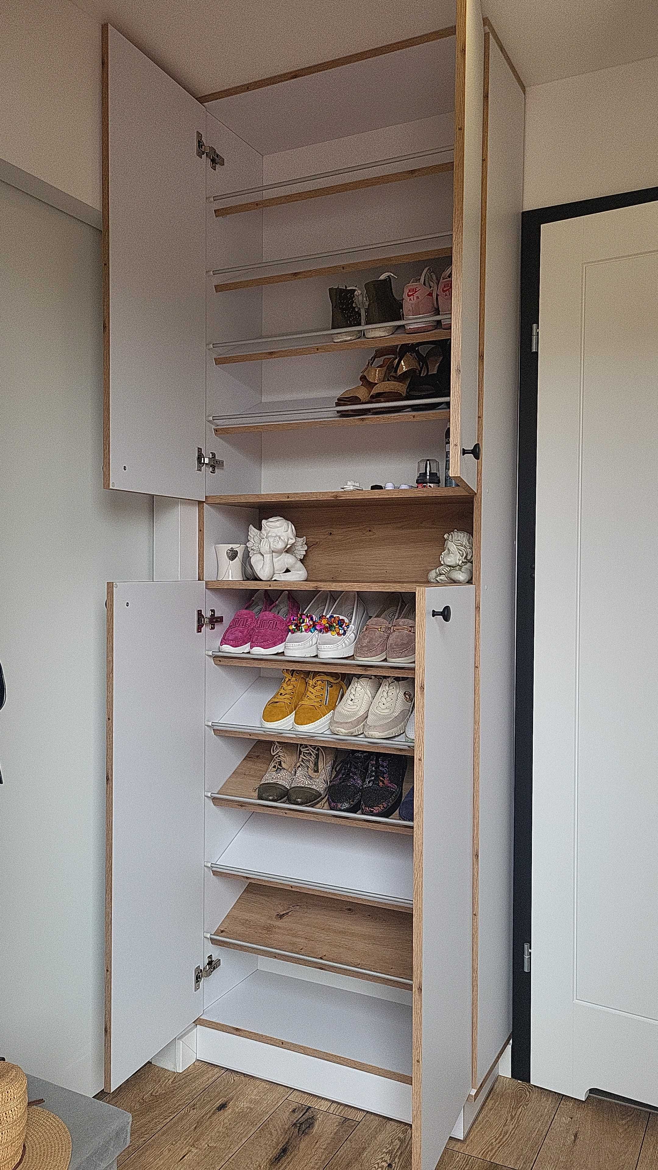 Szafka na buty szafa regał na buty pod zabudowę szafa na wymiar
