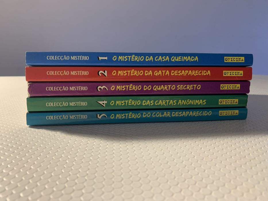 coleção livros “o mistério”