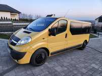 Opel Vivaro LONG, długi, drzwi skRZYDełKA, 9miejsc